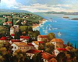 2010 View from Paxos painting
